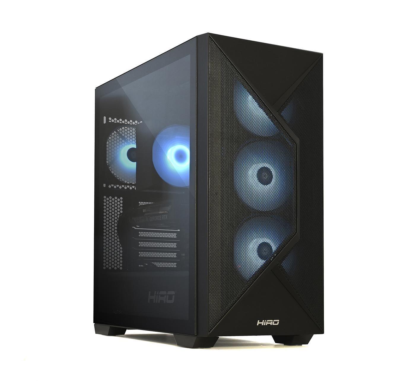 Komputer HIRO Hellcat Intel i5 14400F, RTX 5060 8GB, 16GB RAM, 1TB SSD, WIFI, W11H — zdjęcie 5