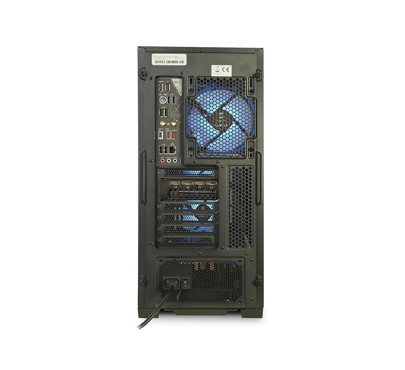 Komputer HIRO Hellcat AMD Ryzen 5 8400F, RTX 5060 8GB, 16GB RAM, 1TB SSD, WIFI, W11H — zdjęcie 7