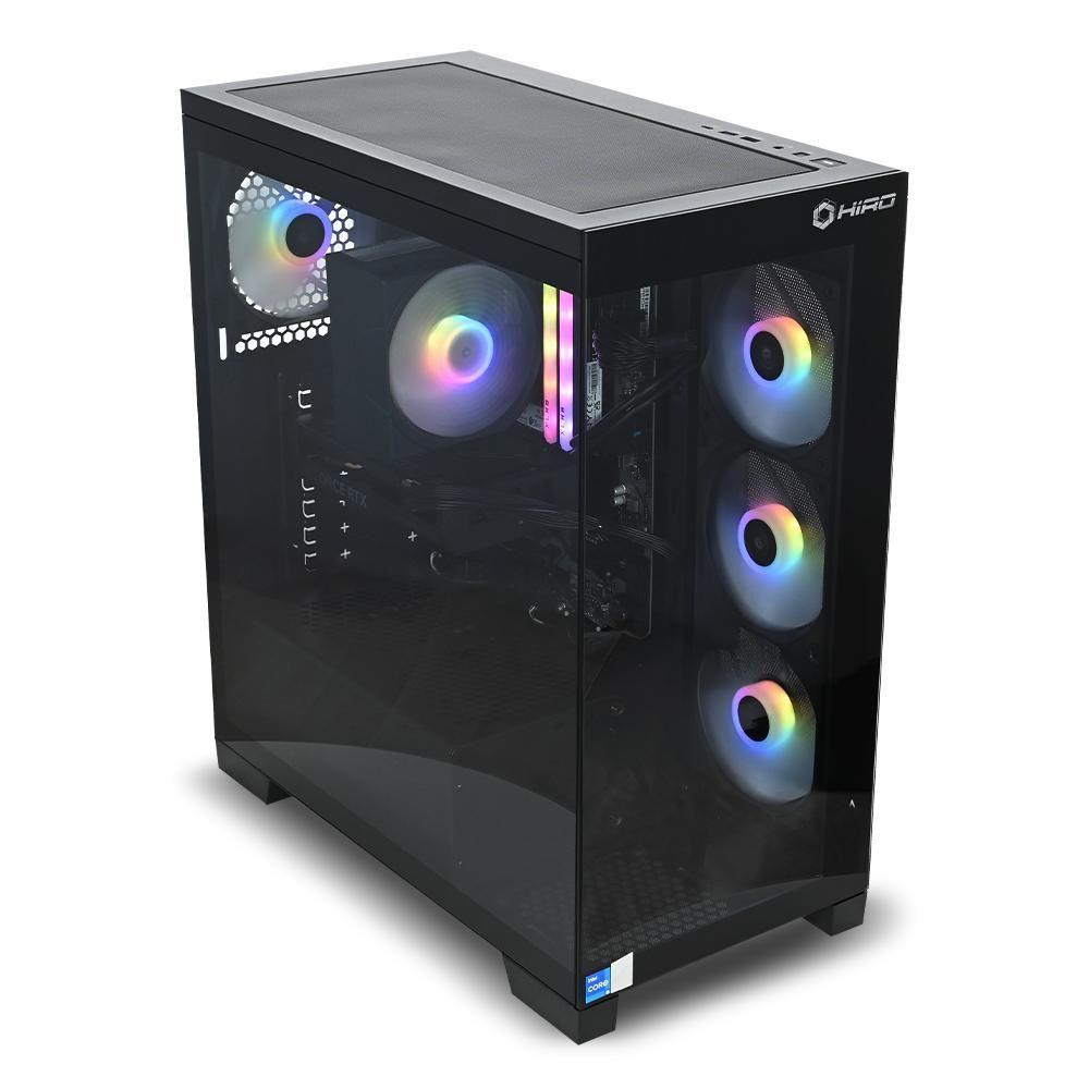 Komputer HIRO Aurora AMD Ryzen 5 7500X3D, RTX 5050 8GB, 32GB RAM, 1TB SSD, WIFI, W11H — zdjęcie 4