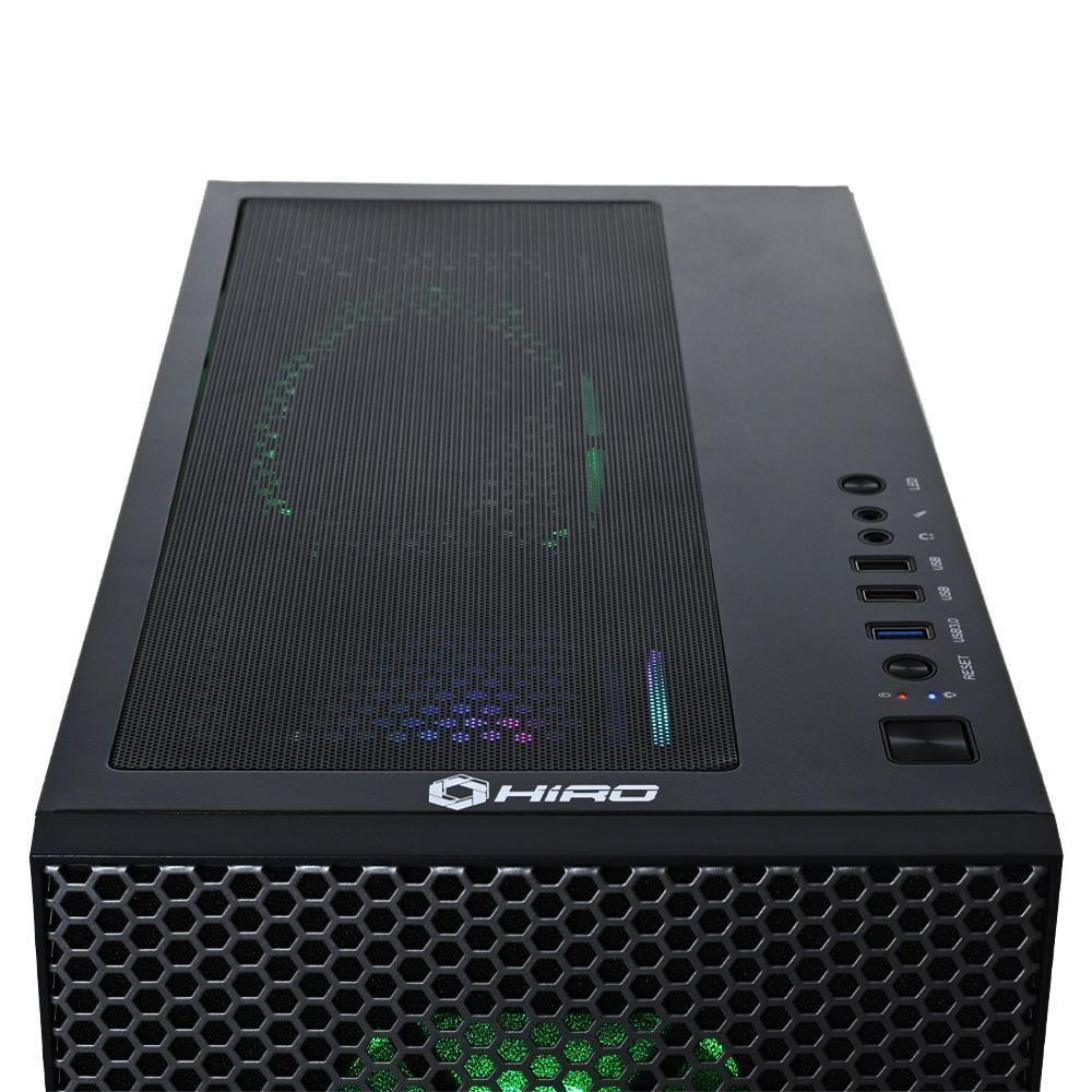 Komputer HIRO Gamer AMD Ryzen 5 7500X3D,RTX 5070 12GB, 32GB RAM, 1TB SSD, WIFI, W11H — zdjęcie 2