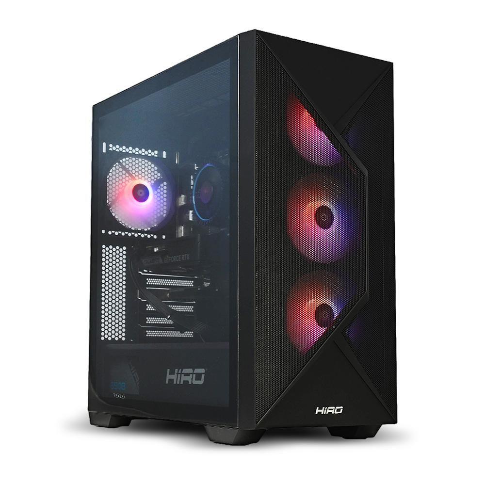 Komputer HIRO Hellcat AMD Ryzen 5 7500X3D, RTX 5050 8GB, 16GB RAM, 1TB SSD, WIFI, W11H — zdjęcie 1