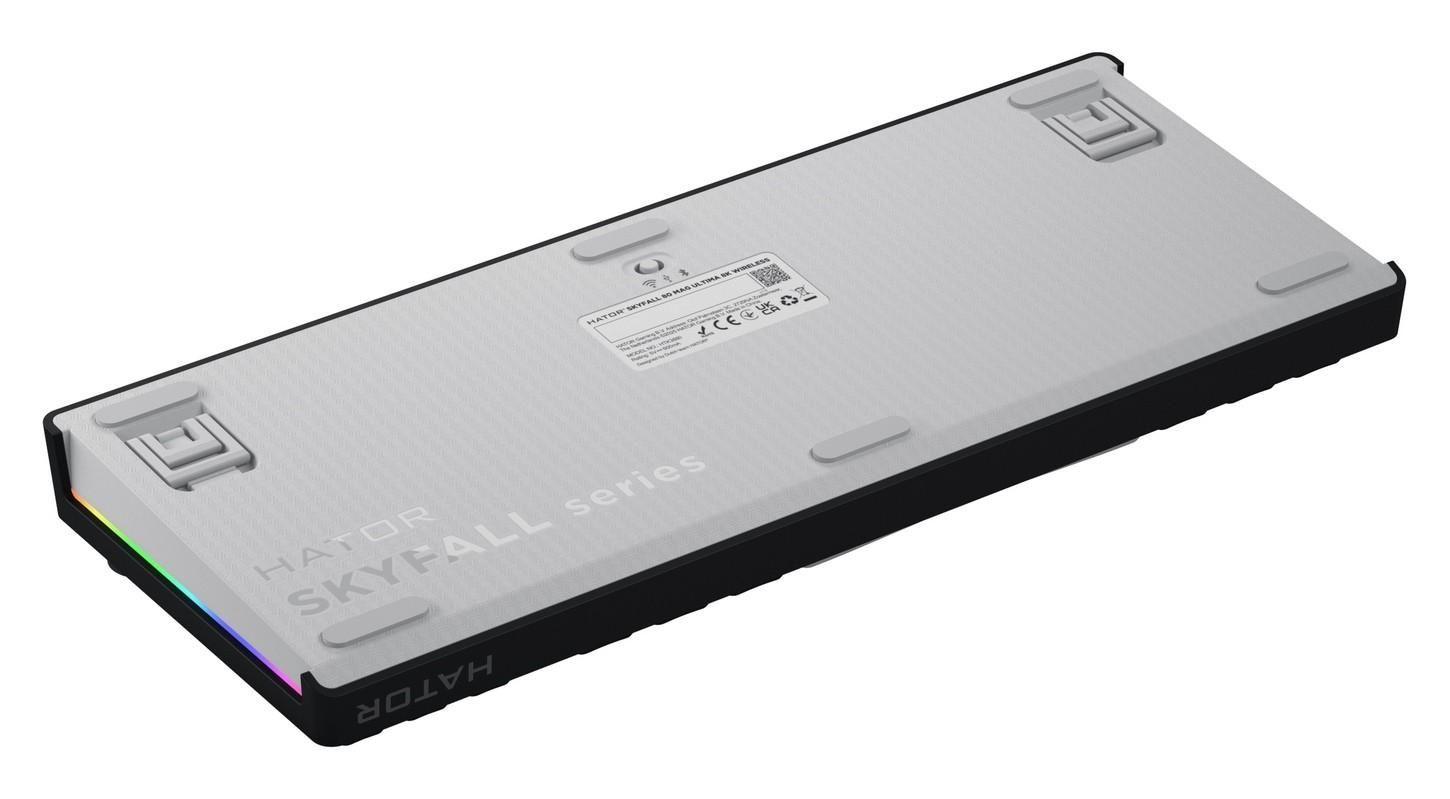 Klawiatura dla graczy Hator Skyfall 80 MAG ULTIMA 8K Wireless biało-czarna — zdjęcie 7