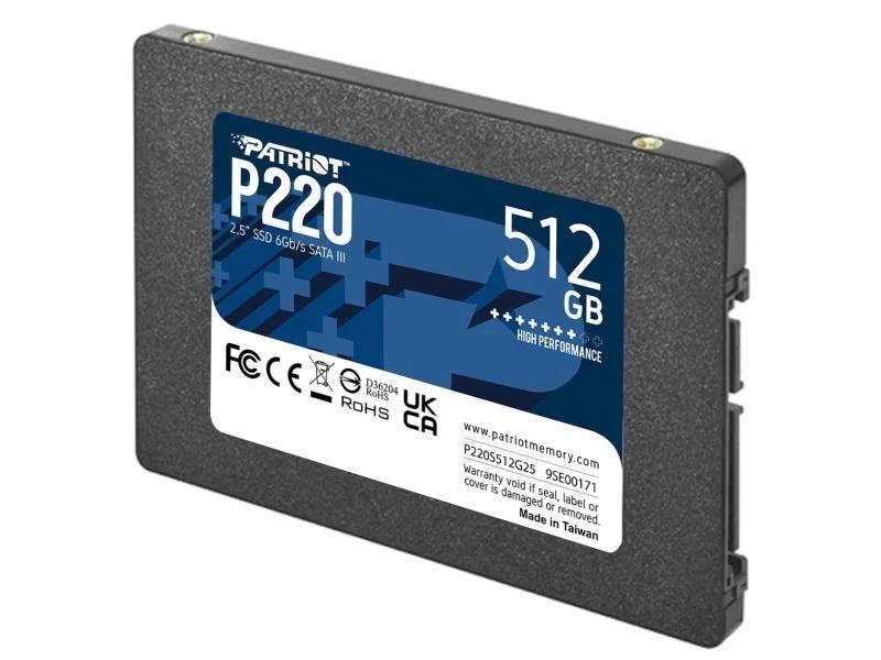 Dysk SSD Patriot P220 512GB — zdjęcie 2