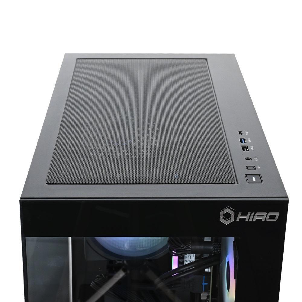 Komputer HIRO Aurora AMD Ryzen 5 7600, Intel ARC B580 12GB, 16GB RAM, 1TB SSD, WIFI, W11H — zdjęcie 4