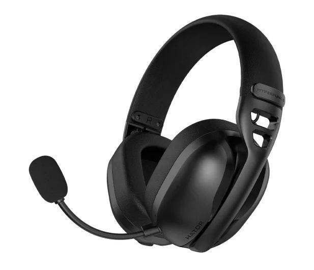 Słuchawki dla graczy Hator Hyperpunk 3 Wireless bezprzewodowe czarne — zdjęcie 1