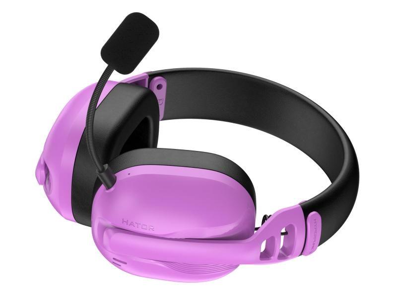 Słuchawki dla graczy Hyperpunk 3 Wireless bezprzewodowe fioletowe — zdjęcie 4