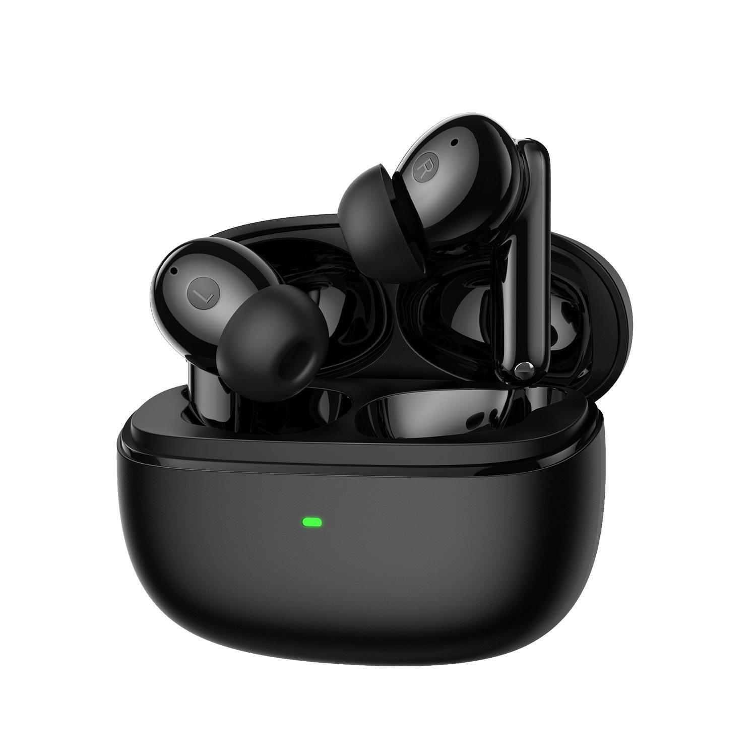 Słuchawki douszne Hyperpunk Truepods bezprzewodowe czarne — zdjęcie 1