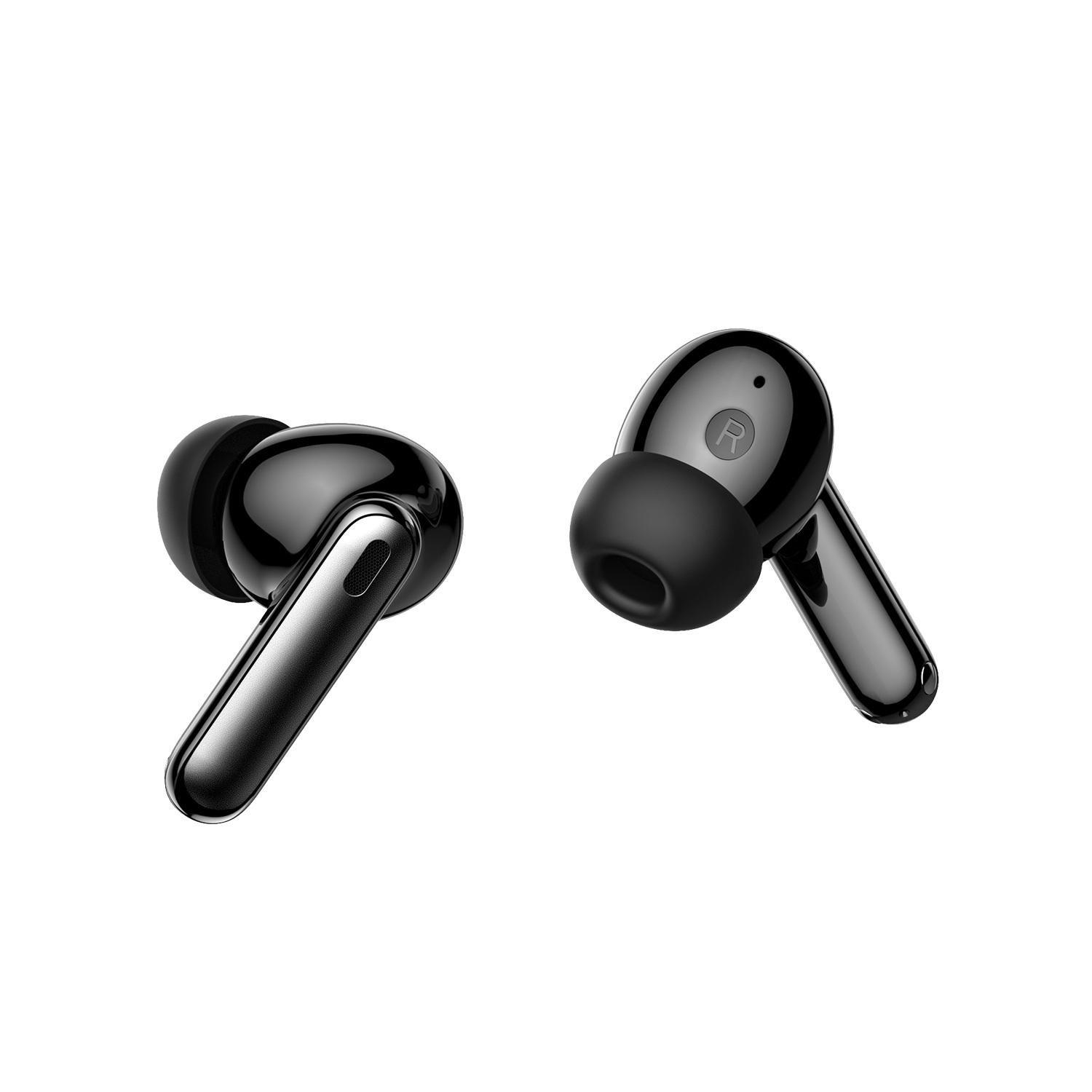 Słuchawki douszne Hyperpunk Truepods bezprzewodowe czarne — zdjęcie 2