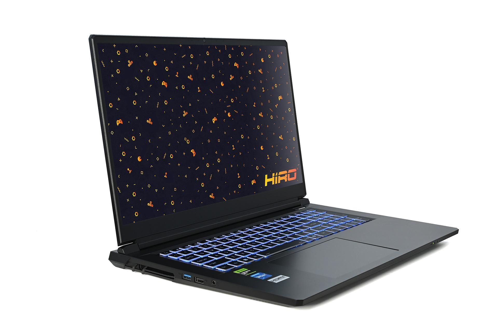 Laptop gamingowy HIRO Y770 17,3'', 144Hz, i7 13620H, RTX 5070 8GB, 16GB RAM, 1TB SSD M.2, W11H — zdjęcie 6
