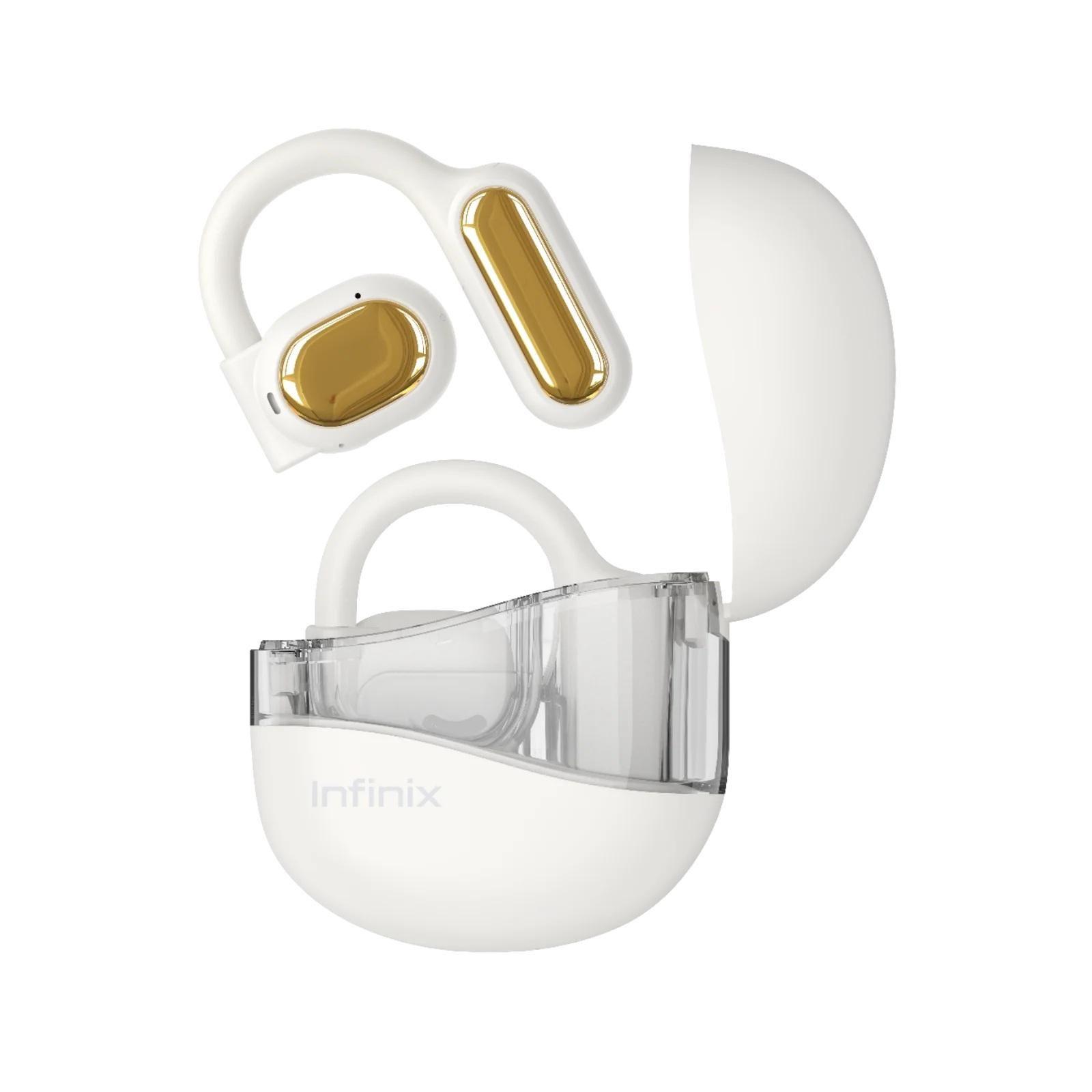 Słuchawki otwarte Infinix XBuds 3 Loop białe — zdjęcie 1