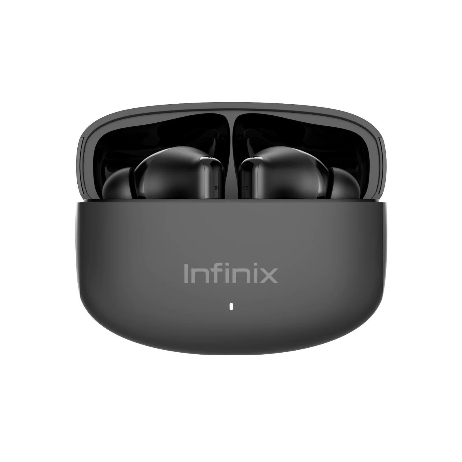Słuchawki dokanałowe Infinix Xbuds NC-XE28 czarne — zdjęcie 2
