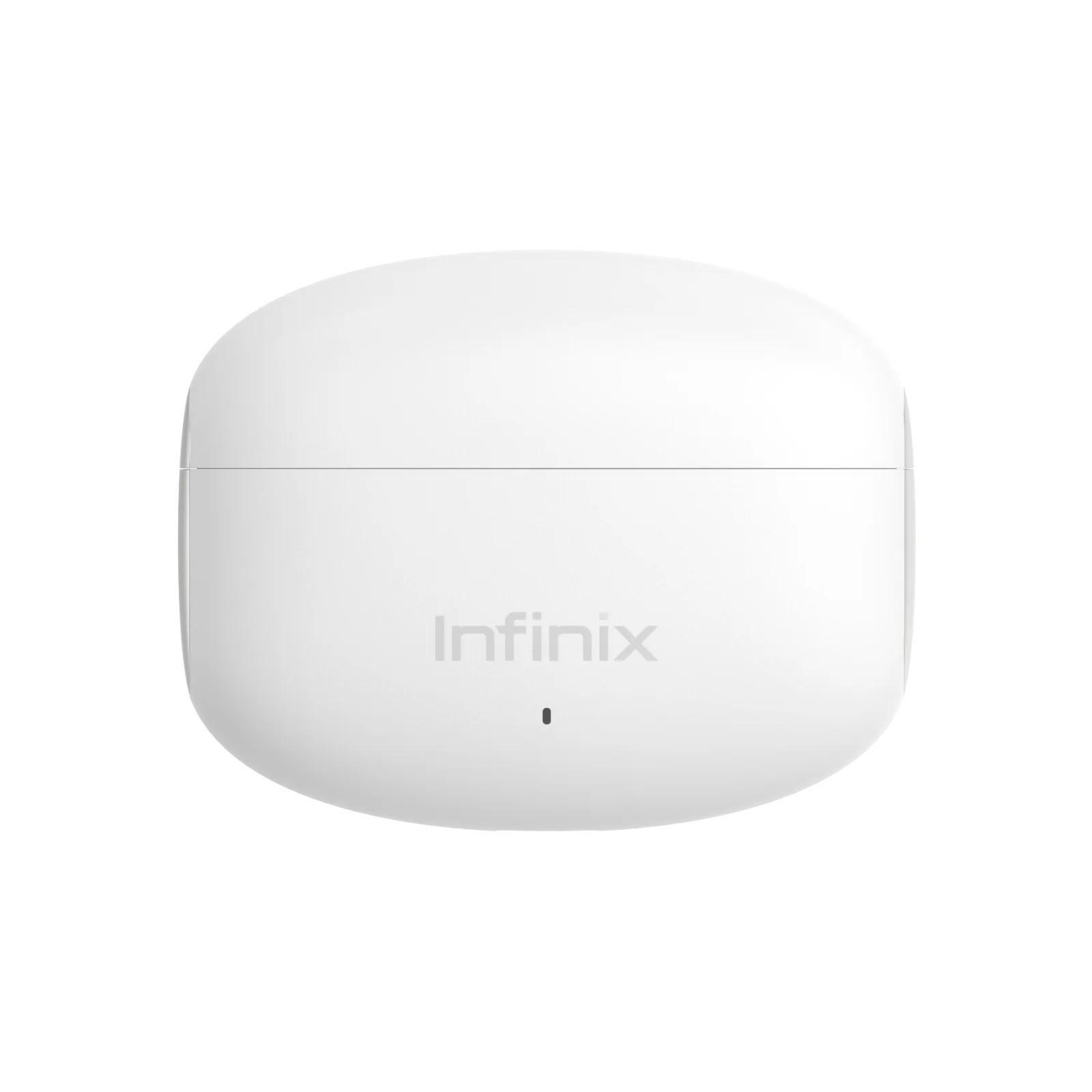Słuchawki dokanałowe Infinix Xbuds NC-XE28 białe — zdjęcie 4