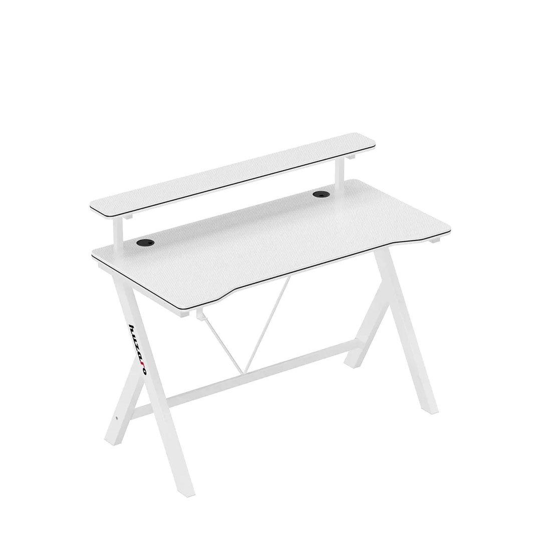 Biurko gamingowe Huzaro Hero 1.9 White — zdjęcie 1