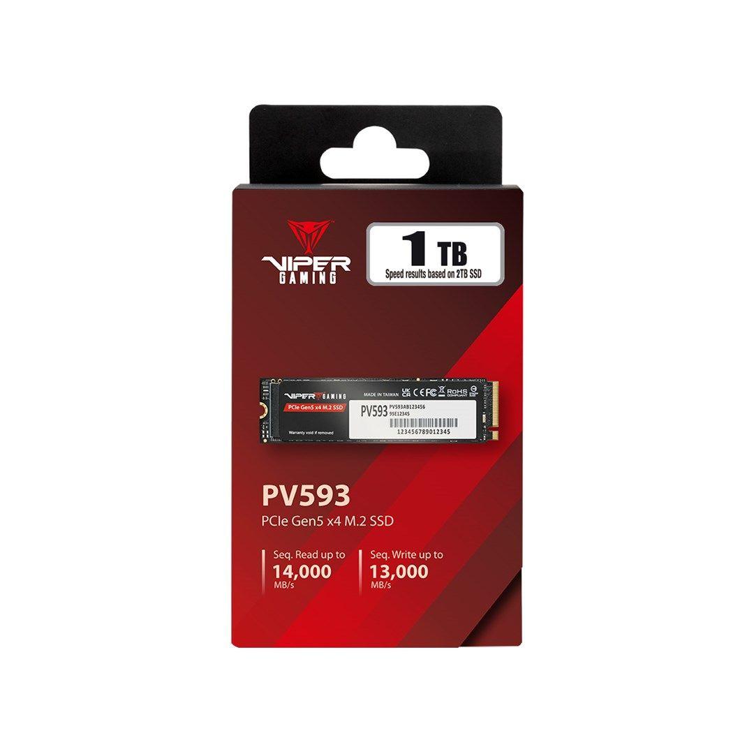 SSD Patriot Viper PV593 M.2 PCI-E Gen5 x4 NVMe2 1TB — zdjęcie 4