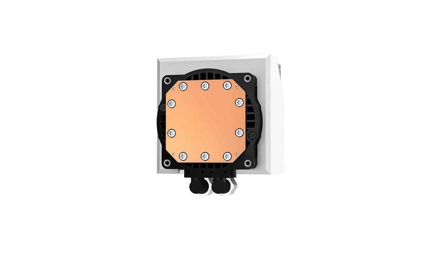 Chłodzenie wodne DeepCool LT240 WH ARGB — zdjęcie 2