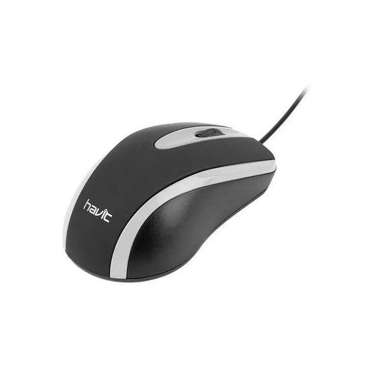 Mysz uniwersalna Havit HV-MS753 (czarny/szary) — zdjęcie 3