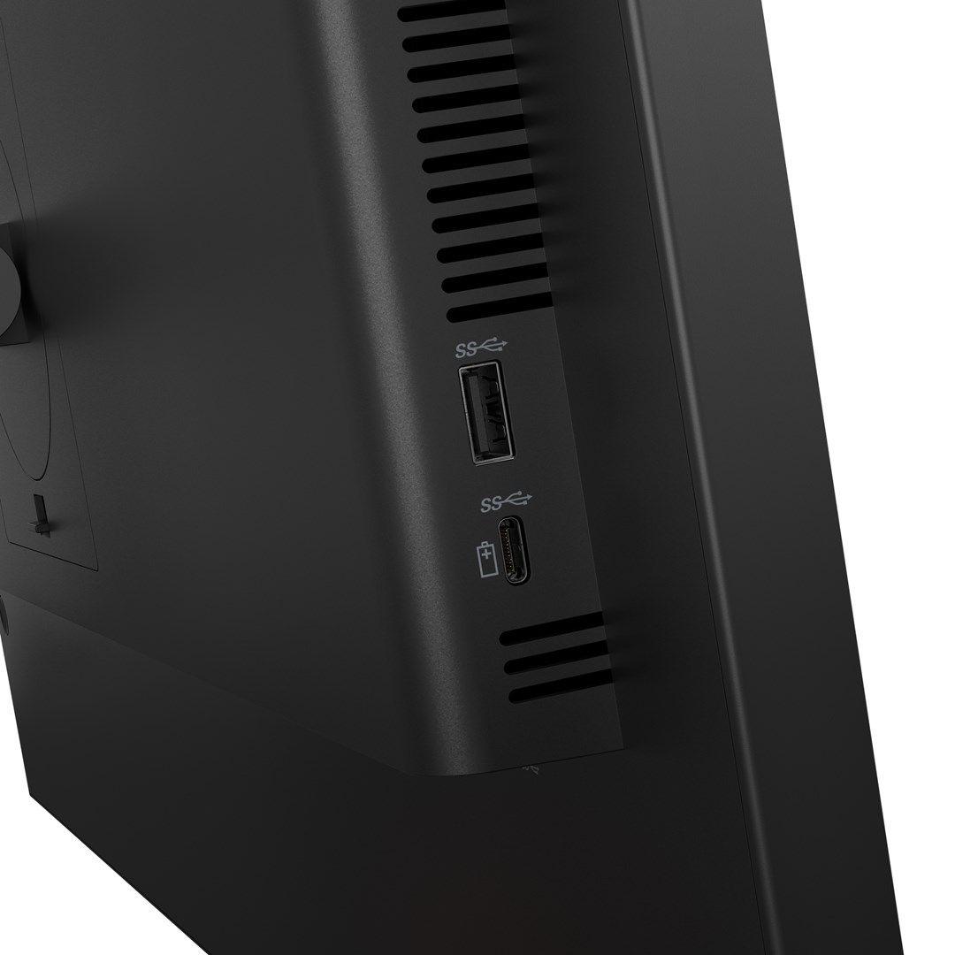 Lenovo ThinkVision T27-40 27" IPS FHD AG 4ms 300nits 120Hz HDMI, DP USB Webcam Eclipse Black — zdjęcie 9
