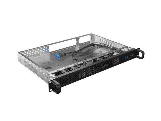 LANBERG OBUDOWA ITX SERWEROWA 300/10 19"/1U — zdjęcie 6
