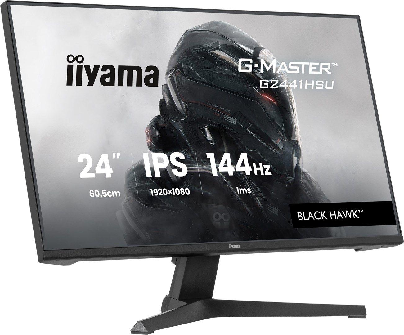 MONITOR IIYAMA LED IPS 23,8" G2441HSU-B1 Black Hawk 144Hz — zdjęcie 4