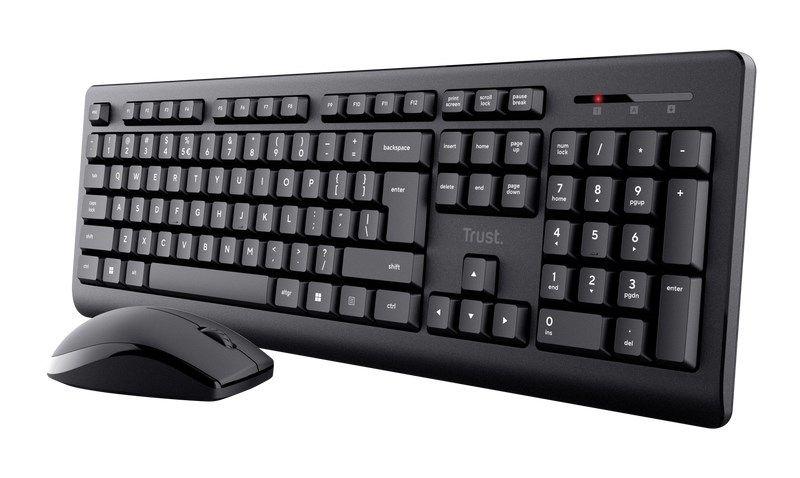 Zestaw KLAWIATURA + MYSZ TRUST PRIMO Wireless — zdjęcie 1