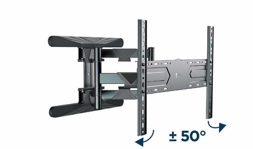 GEMBIRD REGULOWANY UCHWYT ŚCIENNY LCD 40"-80" VESA MAX 600 X 400MM, DO 50KG — zdjęcie 18
