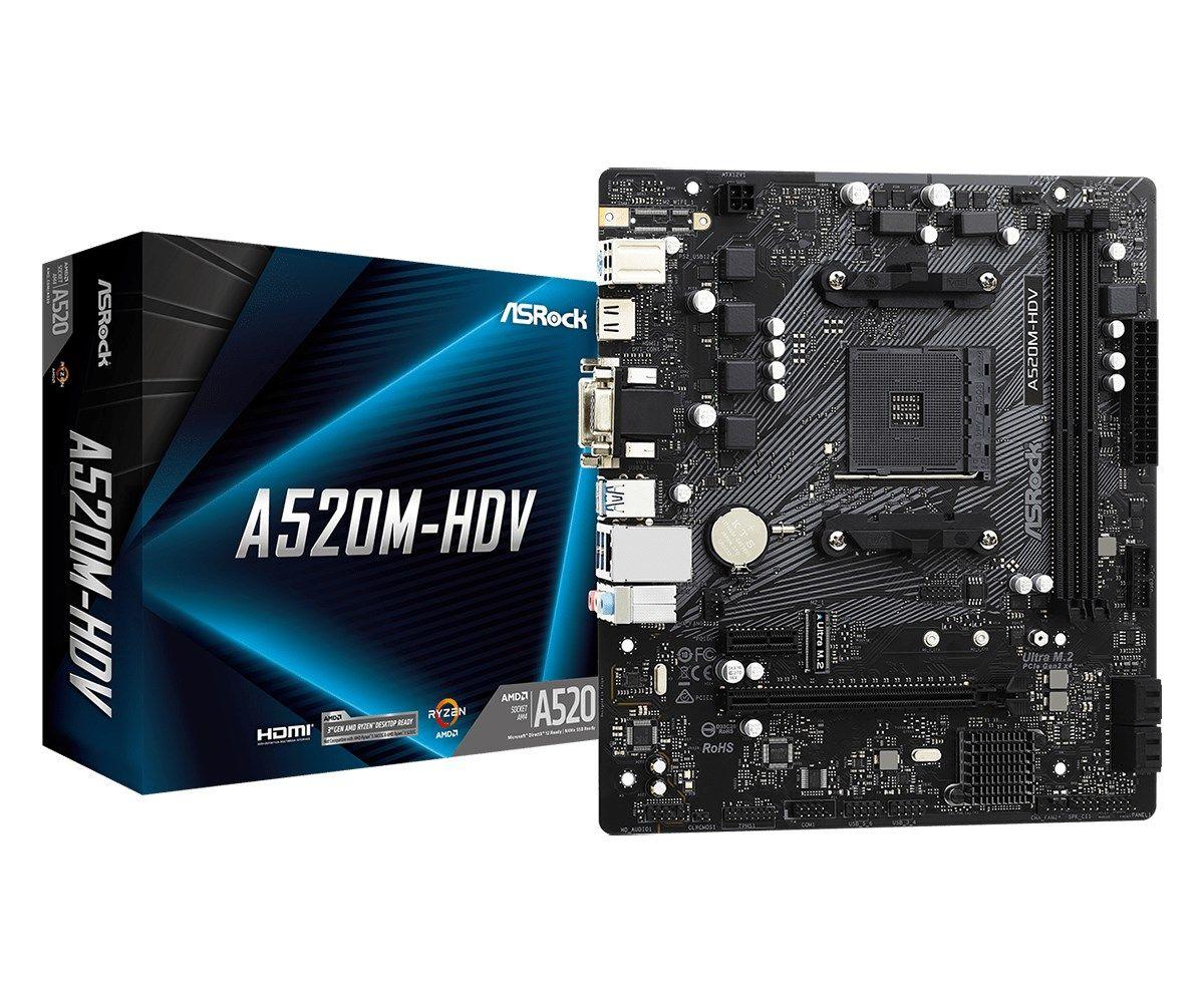 Płyta główna Asrock A520M-HDV — zdjęcie 1