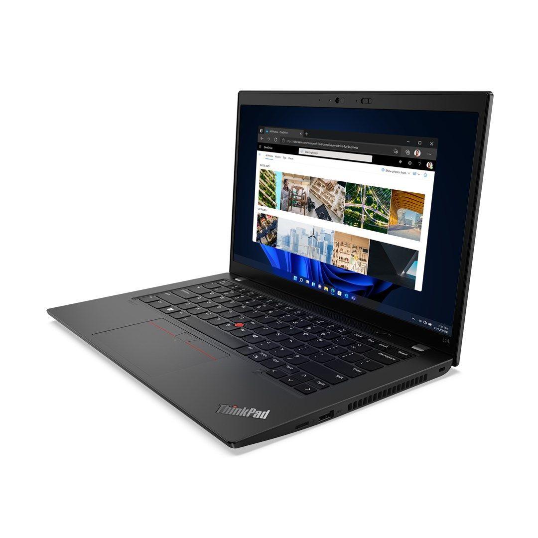 Lenovo ThinkPad L14 G3 i5-1235U 14"FHD IPS 250nits AG 8GB 3200 SSD256 Intel Iris Xe Graphics W11Pro Thunder Black 3Y OnSite (1Y Premier) (WYPRZEDAŻ) — zdjęcie 4