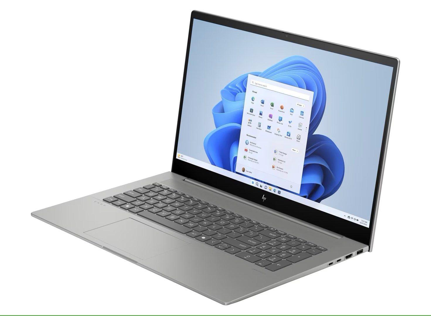 HP Envy 17-CW1008CA Ultra 7 155U 17.3"FHD Touch 16GB SSD1TB BT BLKB GeForce RTX 3050 4GB Win11 Silver (REPACK) 2Y (OUTLET) — zdjęcie 3