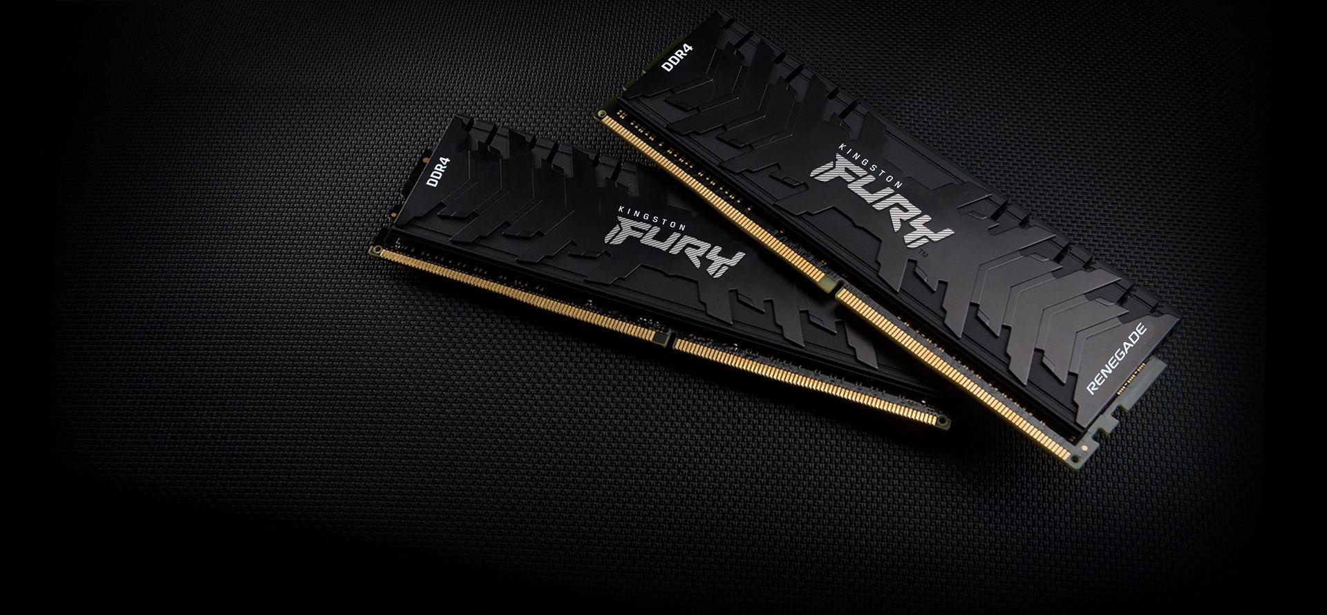 KINGSTON DDR4 16GB 3200MT/s CL16 DIMM FURY Renegade Czarny — zdjęcie 10