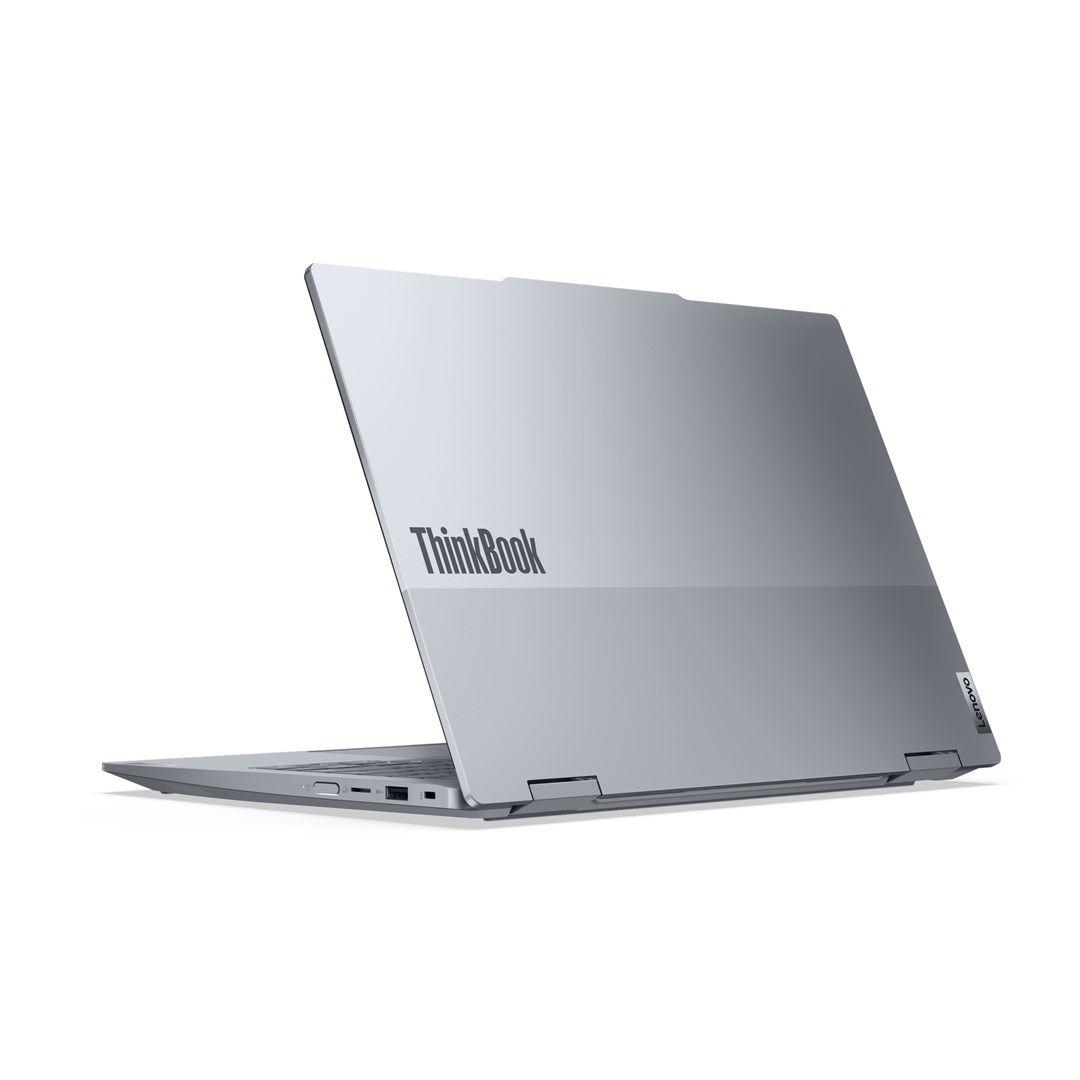 Lenovo ThinkBook 14 G5 2in1 Ultra 7 255U 14.0"WUXGA Touch IPS 300nits Glossy 16GB DDR5-5600 SSD512 Intel Graphics Cam 1080p 60Wh W11Pro Luna Grey 3Y OnSite — zdjęcie 15