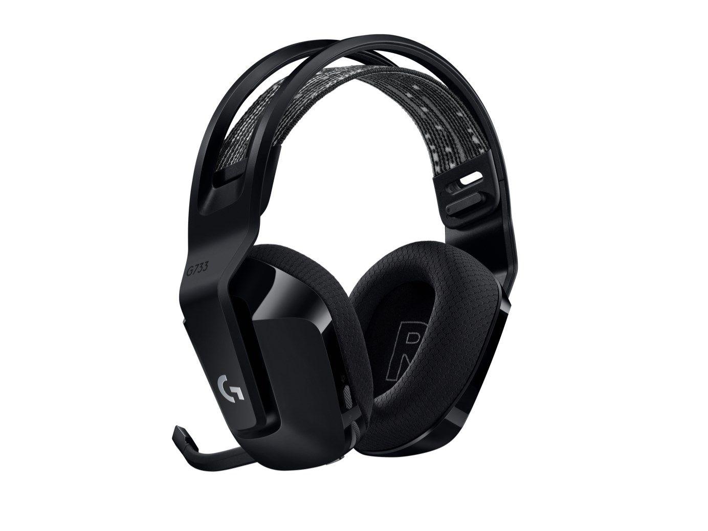 Słuchawki Logitech G733 Lightspeed Black — zdjęcie 3