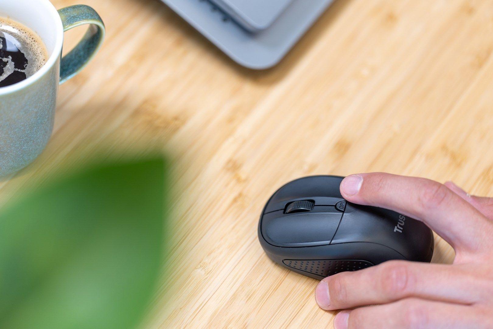 Mysz TRUST Primo Wireless Mouse matt dark blue — zdjęcie 10