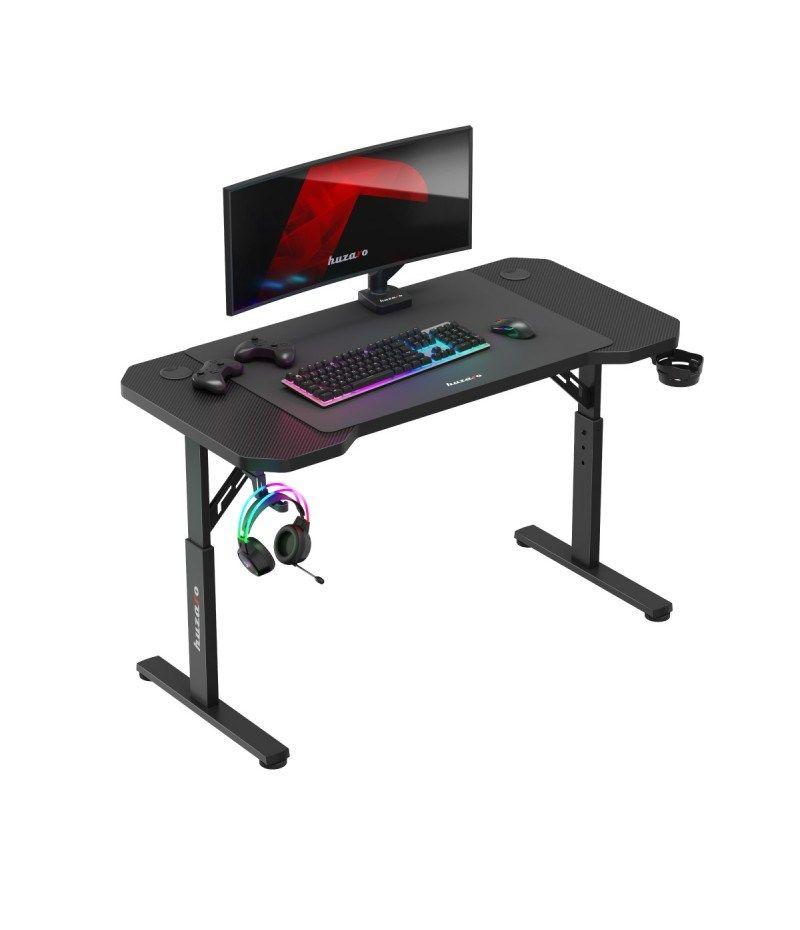 Biurko gamingowe Huzaro Hero 2.6 Black — zdjęcie 9