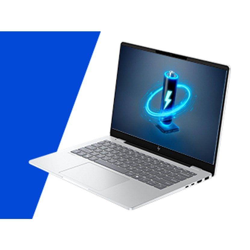 HP OmniBook 7 AI 14-fr0220nw Ultra 5 225U 14"2K OLED 300nits LBL 16GB LPDDR5-7467 SSD512 Intel Graphics Cam 5 Mpx IR 68Wh Win11 Glacial Silver 2Y — zdjęcie 16