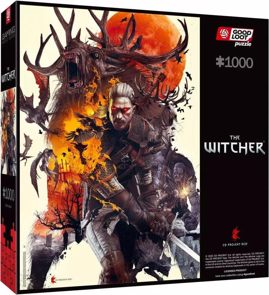 Puzzle Good Loot: The Witcher - Monsters, 1000 elementów — zdjęcie 5