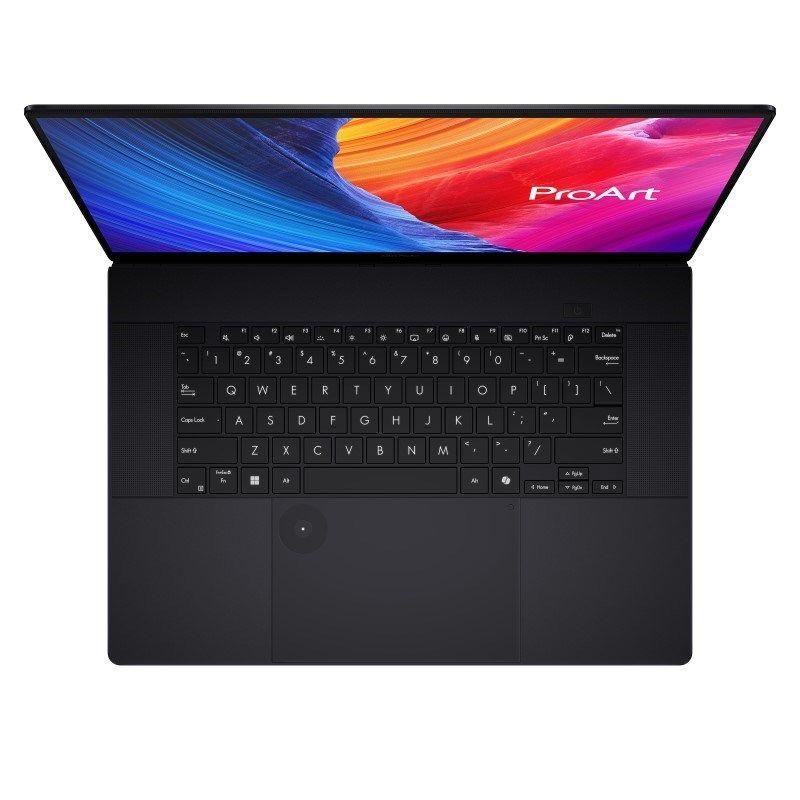 ASUS ProArt P16 H7606WW-SE009X Ryzen AI 9 HX 370 16.0"4K OLED Touch 120Hz LBL AR 64GB LPDDR5X SSD2TB GeForce RTX 5080 16GB WLAN+BT Cam FHD 90WHrs W11Pro Aluminum Nano Black — zdjęcie 4