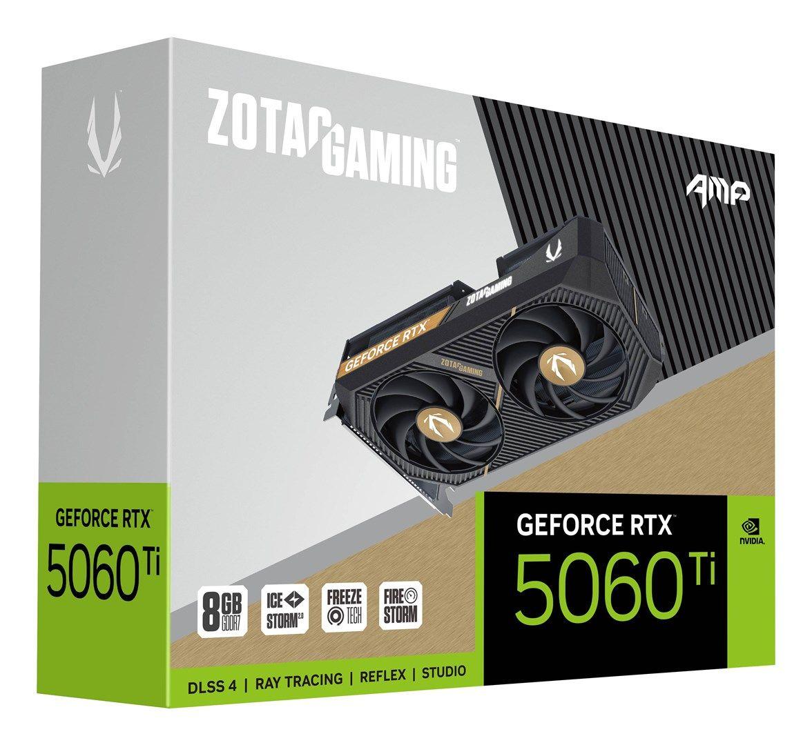 Karta graficzna ZOTAC GAMING GeForce RTX 5060 Ti AMP 8GB — zdjęcie 2