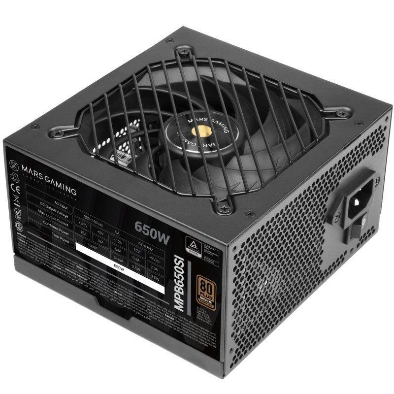 TACENS MARS MPB650SI 650W DC-DC, 80PLUS BRONZE - zasilacz/PSU — zdjęcie 1