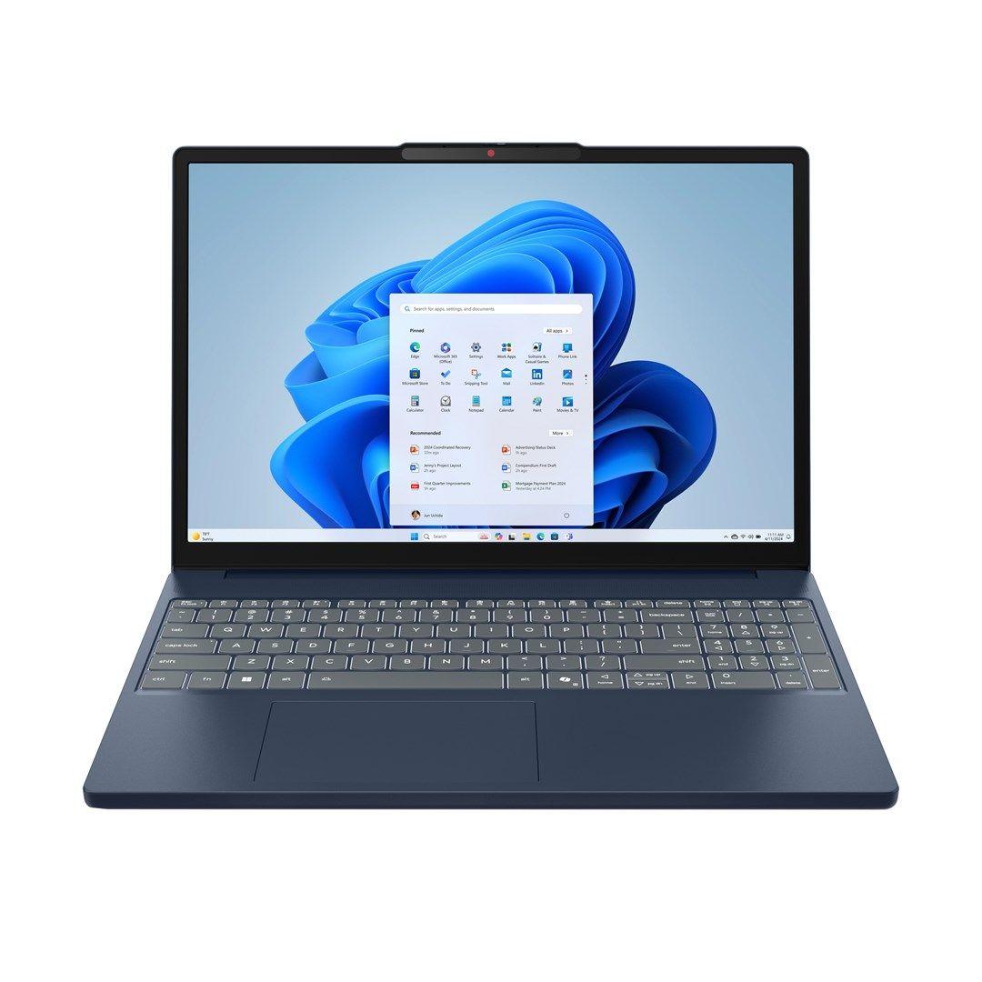 Lenovo IdeaPad Slim 3 15ARP10 Ryzen 5 7535HS 15.3" WUXGA IPS 300nits AG 16GB DDR5 4800 SSD512 Radeon 660M Cam720p 60Wh W11 Cosmic Blue — zdjęcie 1