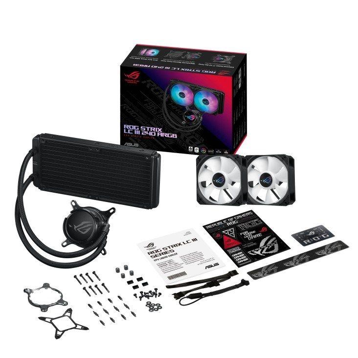 Chłodzenie ASUS ROG STRIX LC III 240 ARGB — zdjęcie 8