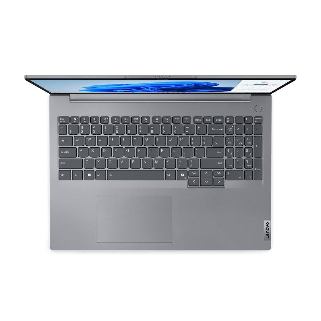Lenovo ThinkBook 16 G7 Ryzen7 7735HS 16.0"WQXGA 300nits AG 16GB DDR5 4800 SSD1TB Radeon 680M Graphics Cam1080p + IR 45Wh W11Pro Arctic Grey 3Y OnSite — zdjęcie 7