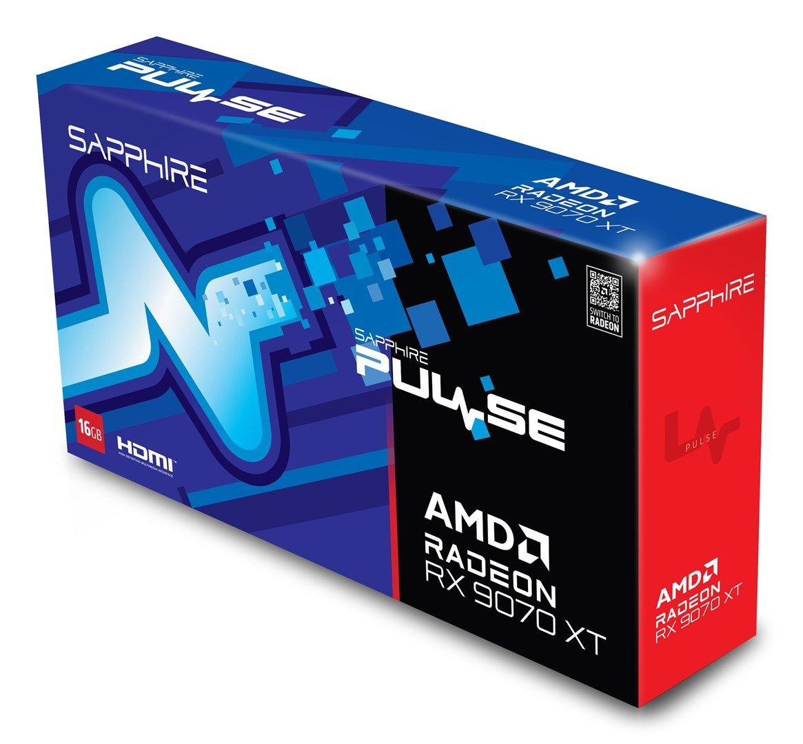 Karta graf. SAPPHIRE PULSE RX 9070 XT GAMING 16GB — zdjęcie 6