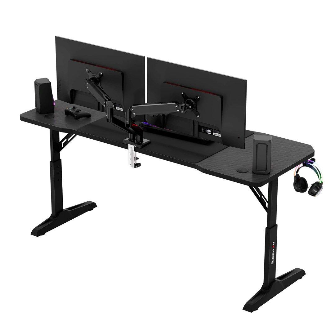 Biurko gamingowe Huzaro Hero 4.6 Black — zdjęcie 4