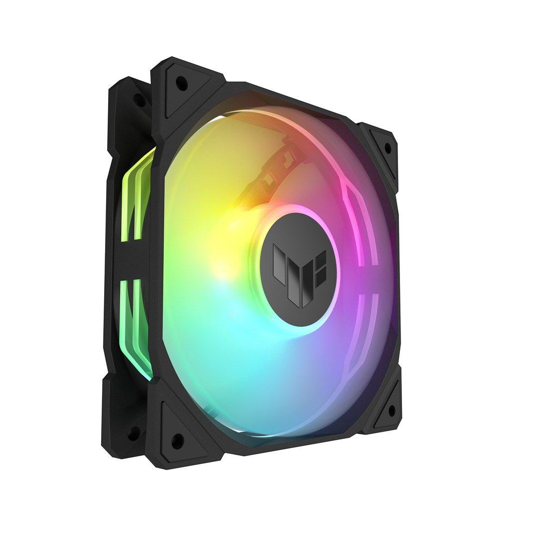 Wentylator ASUS TUF Gaming TR120 ARGB REVERSE BLACK 3IN1 — zdjęcie 2
