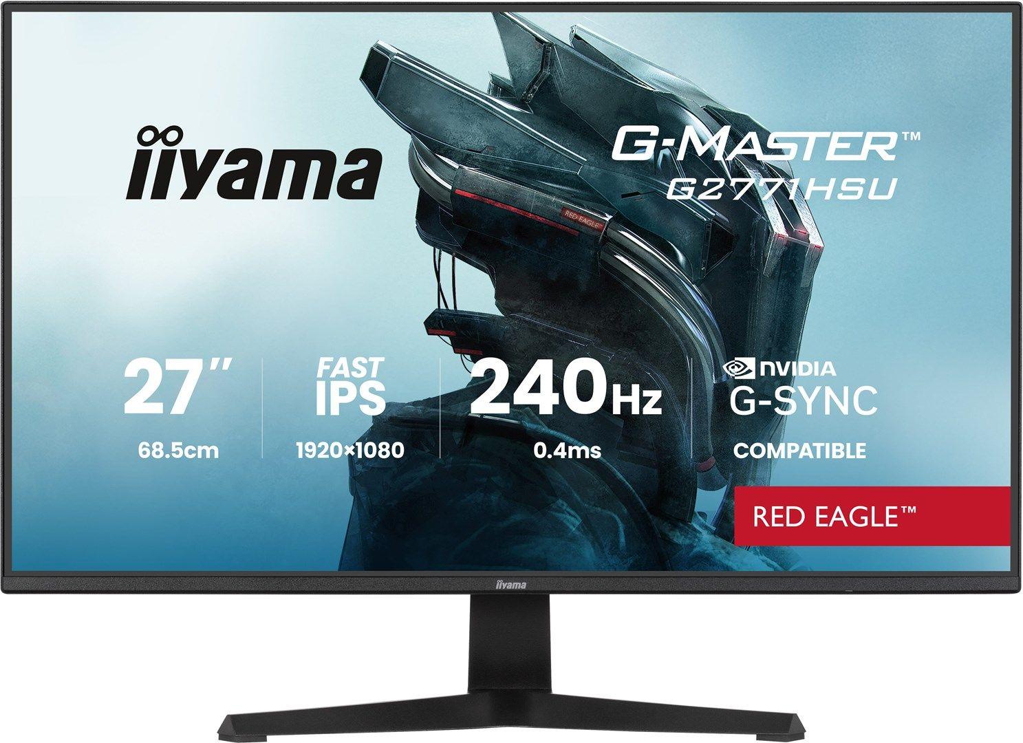 MONITOR IIYAMA LED Fast IPS 27" G2771HSU-B1Red Eagle 240Hz — zdjęcie 1
