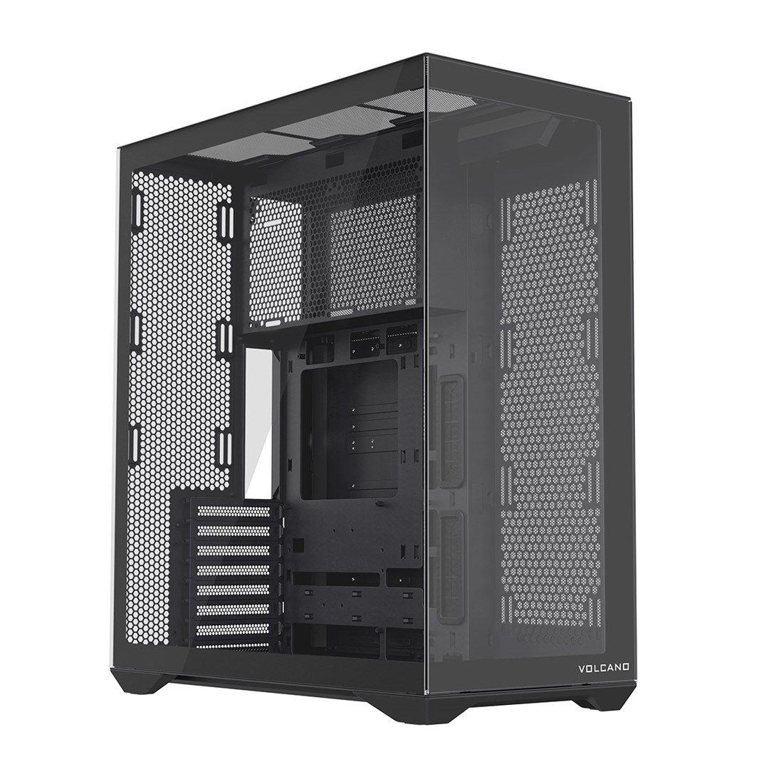 MODECOM OBUDOWA VOLCANO SPACE XL FULL TOWER NF CZARNA — zdjęcie 1
