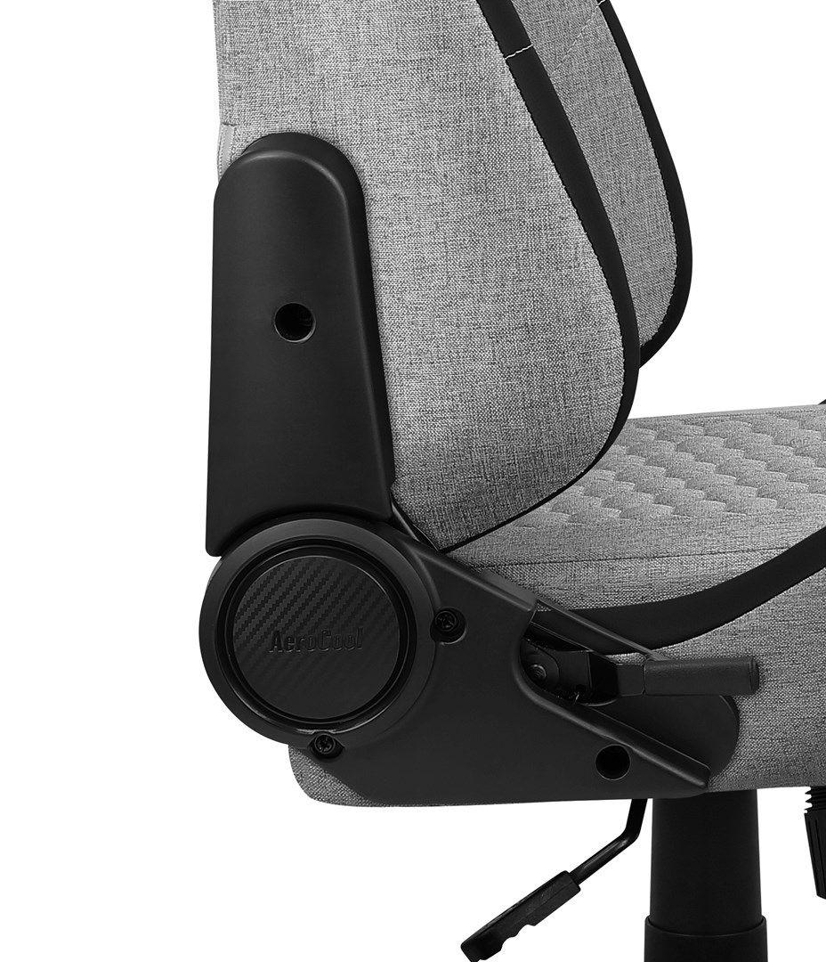 Fotel AEROCOOL CROWN AeroWeave Ash Grey — zdjęcie 5