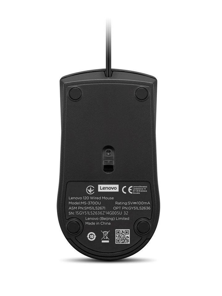 Lenovo 120 Wired Mouse GY51L52636 — zdjęcie 3