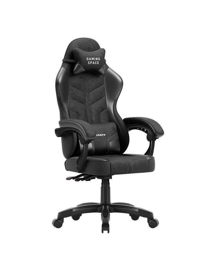 Fotel gamingowy Huzaro Force 2.7 Black Carbon — zdjęcie 4