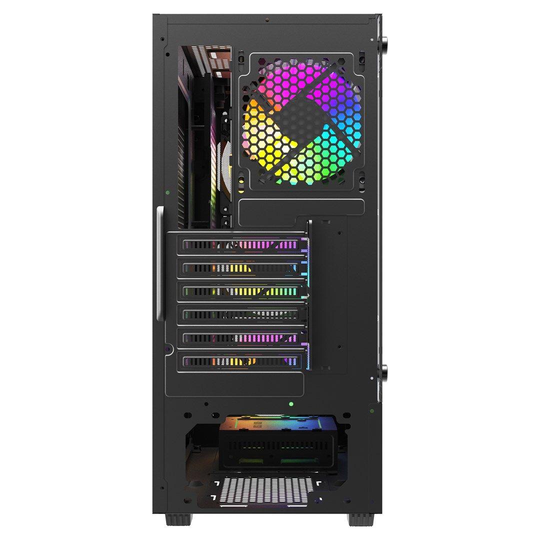 SAVIO OBUDOWA KOMPUTEROWA NOCTIS FLOW RGB — zdjęcie 5